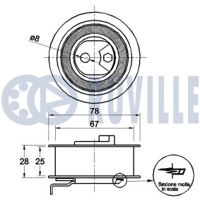 Generatorfreilauf für HYUNDAI von RUVILLE