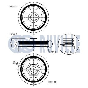 Riemenscheibe, Kurbelwelle 515905 von RUVILLE günstig für 66,37 € online kaufen