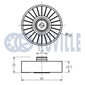 Radlagersatz 5314D von RUVILLE günstig für 32,20 € online kaufen
