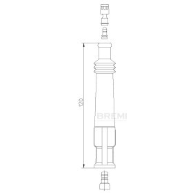 Zündkabel 123/50 von BREMI günstig für 14,56 € online kaufen