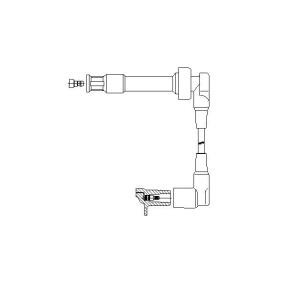 Zündkabel 135/105 von BREMI günstig für 25,33 € online kaufen