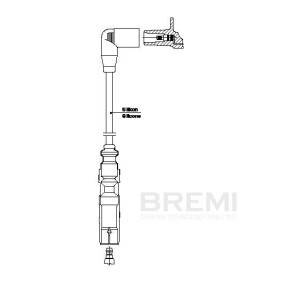 Zündkabel 176/95 von BREMI günstig für 25,28 € online kaufen