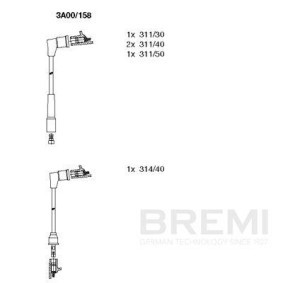 Zündkabel 348/32 von BREMI günstig für 5,39 € online kaufen