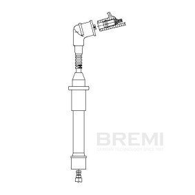 Zündkabel 6A23/23 von BREMI günstig für 6,64 € online kaufen