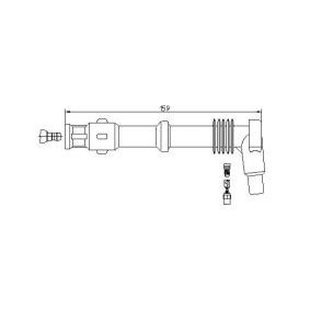 Stecker, Zündkerze für AUDI von BREMI