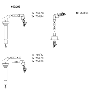 Zündleitungssatz 600/236 von BREMI günstig für 49,22 € online kaufen