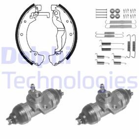 Achetez des Kit freins à tambours de chez DELPHI en ligne pour Transporter T4 Minibus (70B, 70C, 7DB, 7DK, 70J, 70K, 7DC, 7DJ) à prix modérés