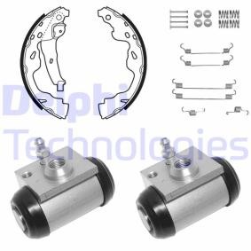 Achetez des Kit de freins, freins à tambours DELPHI KP1114 à prix pour 102,60 €