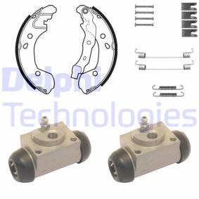 Achetez des Kit de freins, freins à tambours DELPHI KP1086 à prix pour 98,80 €