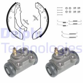 Achetez des Kit de freins, freins à tambours DELPHI KP650 à prix pour 61,73 €