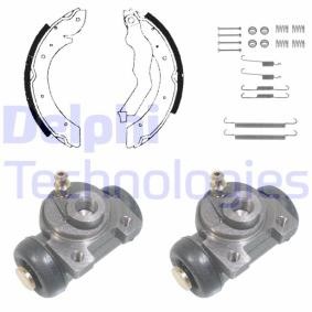 Achetez des Kit de freins, freins à tambours DELPHI KP1057 à prix pour 68,69 €