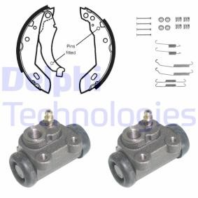 Achetez des Kit de freins, freins à tambours DELPHI KP864 à prix pour 63,89 €