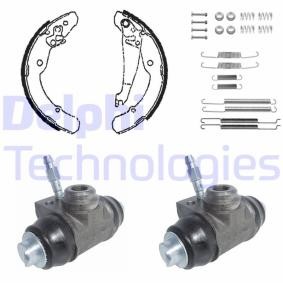 Achetez des Kit de freins, freins à tambours DELPHI KP944 à prix pour 102,66 €