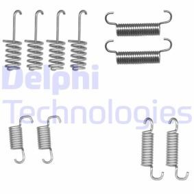 Achetez des Kit d'accessoires, mâchoires de frein de stationnement DELPHI LY1404 à prix pour 16,97 €