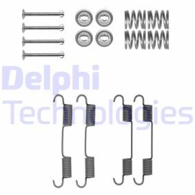 Compre Kit de acessórios, maxilas de travão de estacionamento da DELPHI LY1409 a um preço baixo por 12,88 €
