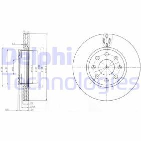 Köp Bromsskiva av DELPHI BG4004C till det låga priset 799,16 kr
