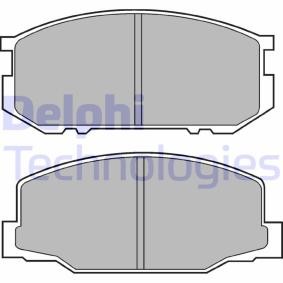 Achetez des Plaquettes de frein DELPHI LP456 à prix pour 13,06 €