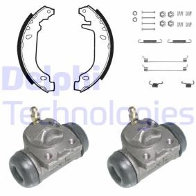 Achetez des Kit de freins, freins à tambours DELPHI KP766 à prix pour 58,14 €
