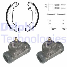 Achetez des Kit de freins, freins à tambours DELPHI KP825 à prix pour 58,66 €