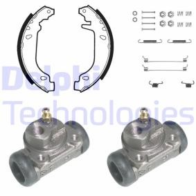 Achetez des Kit de freins, freins à tambours DELPHI KP827 à prix pour 72,79 €