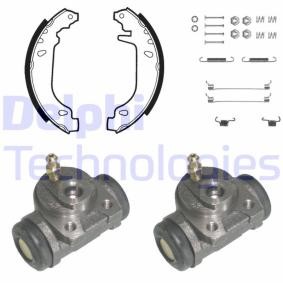 Achetez des Kit de freins, freins à tambours DELPHI KP987 à prix pour 101,03 €
