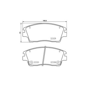 Compre Pastilhas de travão da MAGNETI MARELLI 363700200835 a um preço baixo por 24,35 €
