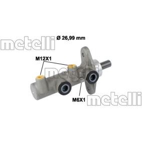 Hauptbremszylinder 05-0821 von METELLI günstig für 68,80 € online kaufen