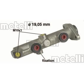 Hauptbremszylinder des Herstellers METELLI - Originalware Artikelnummer: 05-0074