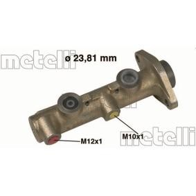 Compre Bomba central dos travões da METELLI 05-0089 a um preço baixo por 125,28 €