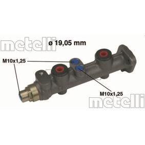 Hauptbremszylinder 05-0014 von METELLI günstig für 50,45 € online kaufen
