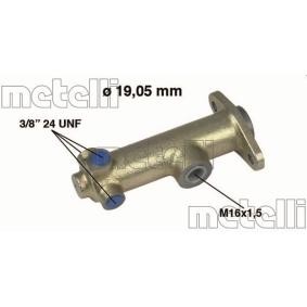 Hauptbremszylinder des Herstellers METELLI - Originalware Artikelnummer: 05-0035