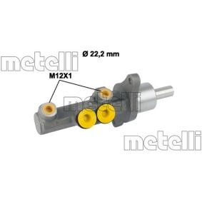 Hauptbremszylinder 05-0720 von METELLI günstig für 101,30 € online kaufen