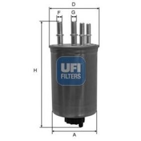 Kraftstofffilter für JAGUAR von UFI
