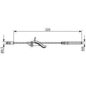 Handbremsseil 1 987 482 545 von BOSCH günstig für 16,09 € online kaufen