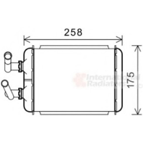 Comprar Radiador de calefacción de VAN WEZEL 08006056 a bajo precio de 138,11 €