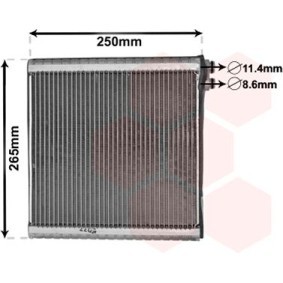Acquista Evaporatore climatizzatore da VAN WEZEL 1700V442 a buon mercato per soli 220,09 €