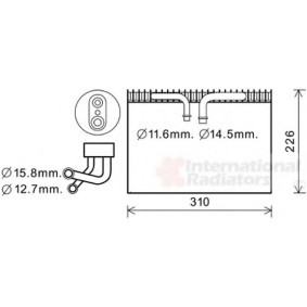 Acquista Evaporatore climatizzatore da VAN WEZEL 4700V075 a buon mercato per soli 407,60 €