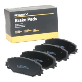 Compre Pastilhas de travão de RIDEX online para Matrix Hatchback (_E14_) a preços moderados