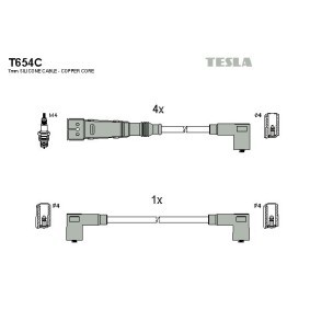 Zündleitungssatz T654C von TESLA günstig für 53,85 € online kaufen