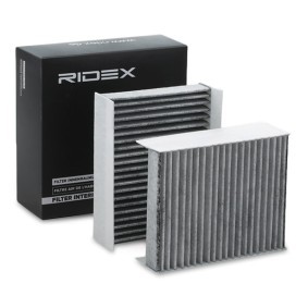 Compre Filtro, ar do habitáculo da RIDEX 424I0062 a um preço baixo por 10,23 €