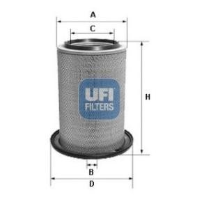 Luftfilter für RENAULT TRUCKS von UFI