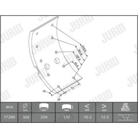Bremsschlauch für SUZUKI von JURID