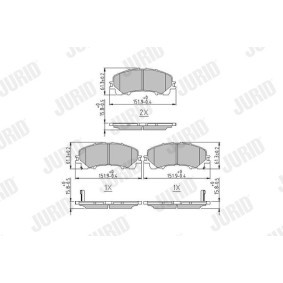 Bremssattel 694618J von JURID günstig für 104,98 € online kaufen