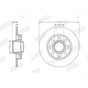 Bremssattel für VW von JURID