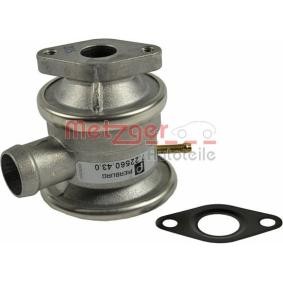 Comprar Válvula, sistema de bomba de aire complementario de METZGER 0892232 a bajo precio de 114,80 €