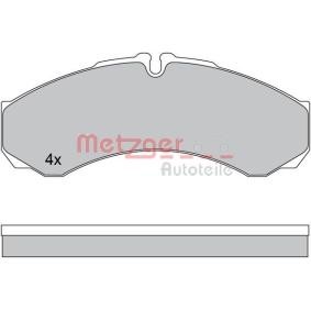 Bremsbeläge 1170608 von METZGER günstig für 39,55 € online kaufen