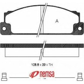 Achetez des Plaquettes de frein METZGER 1170695 à prix pour 15,51 €