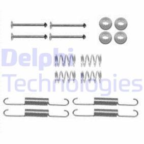 Compre Kit de acessórios, maxilas de travão de estacionamento da DELPHI LY1397 a um preço baixo por 11,13 €