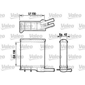 Wärmetauscher, Innenraumheizung 883404 von VALEO günstig für 61,90 € online kaufen