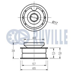 Steuerkettensatz des Herstellers RUVILLE - Originalware Artikelnummer: 3451095S